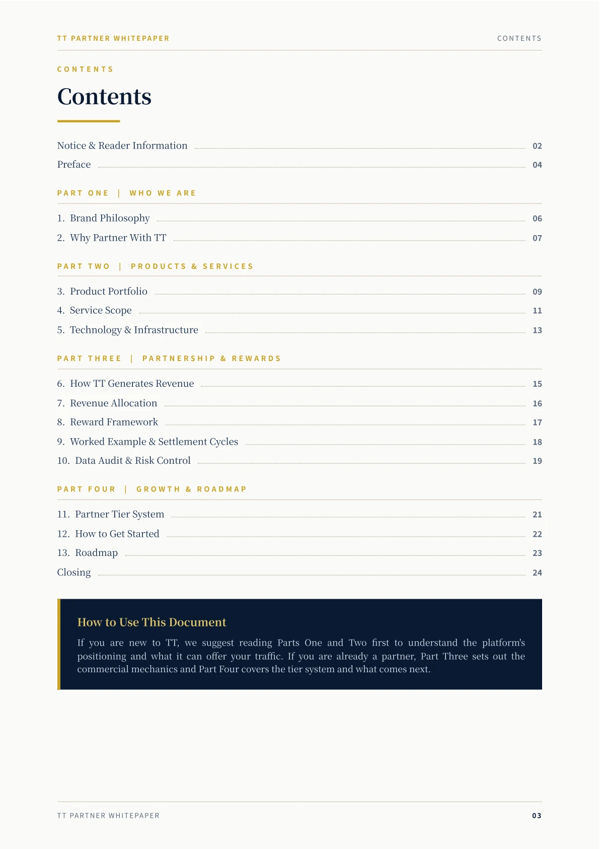 TT Partner Whitepaper page 3