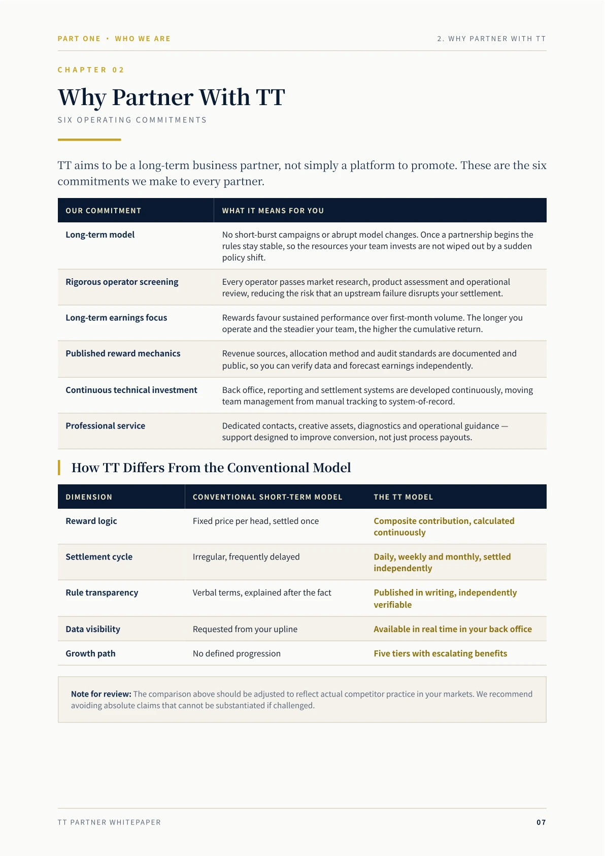 TT Partner Whitepaper page 7