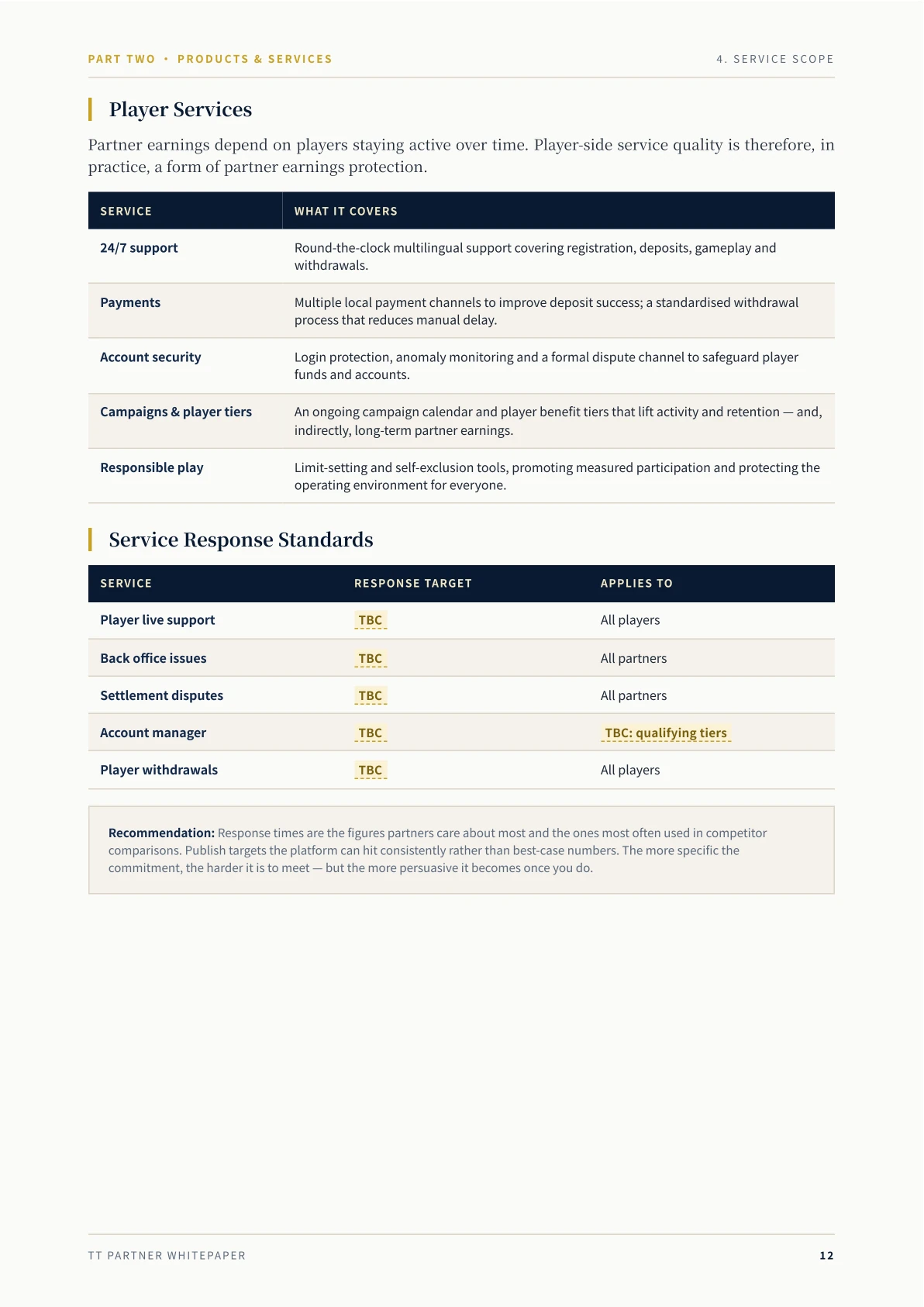 TT Partner Whitepaper page 12