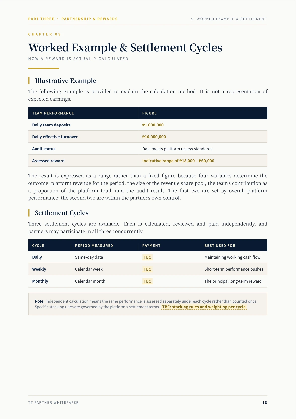 TT Partner Whitepaper page 18