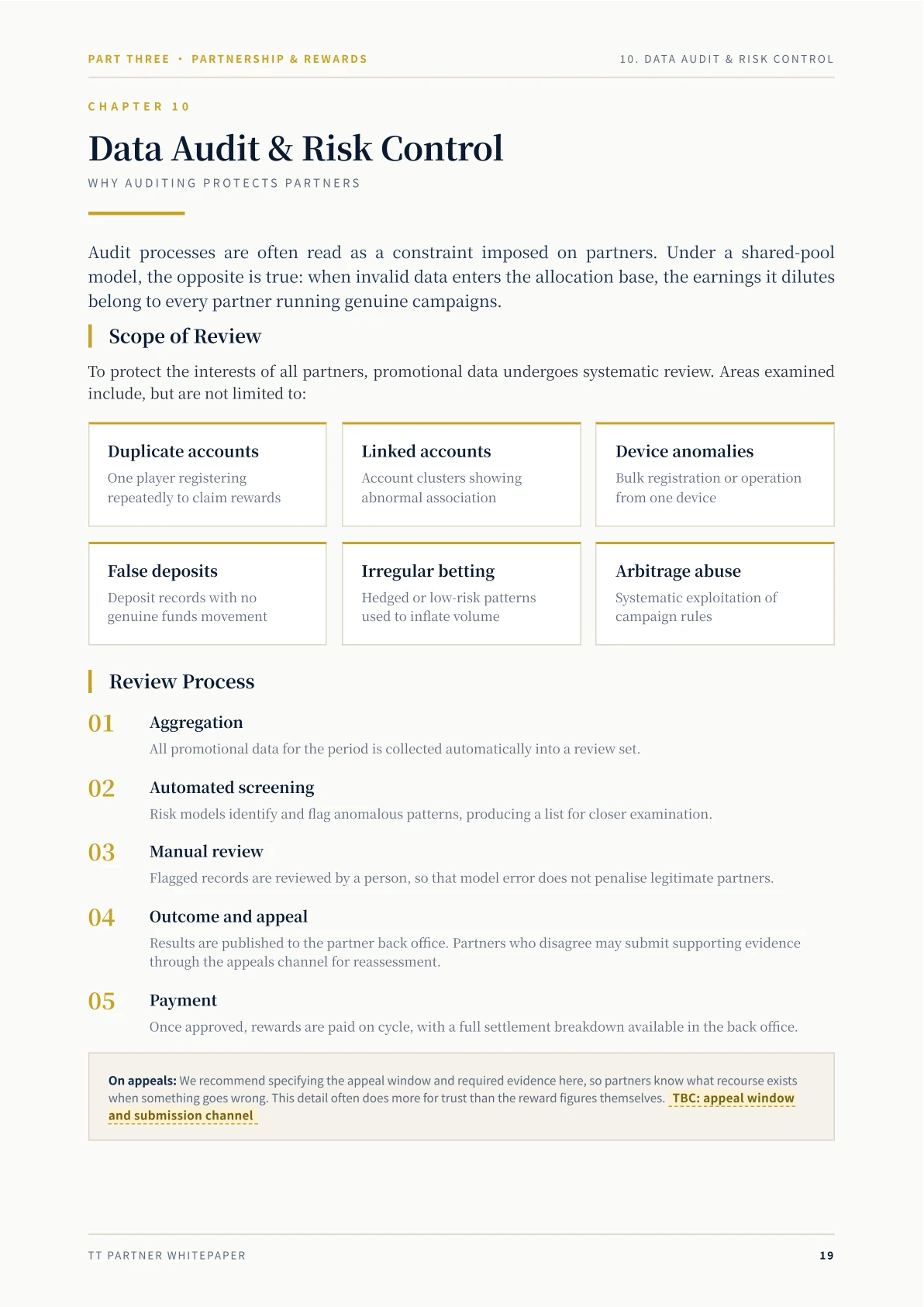 TT Partner Whitepaper page 19